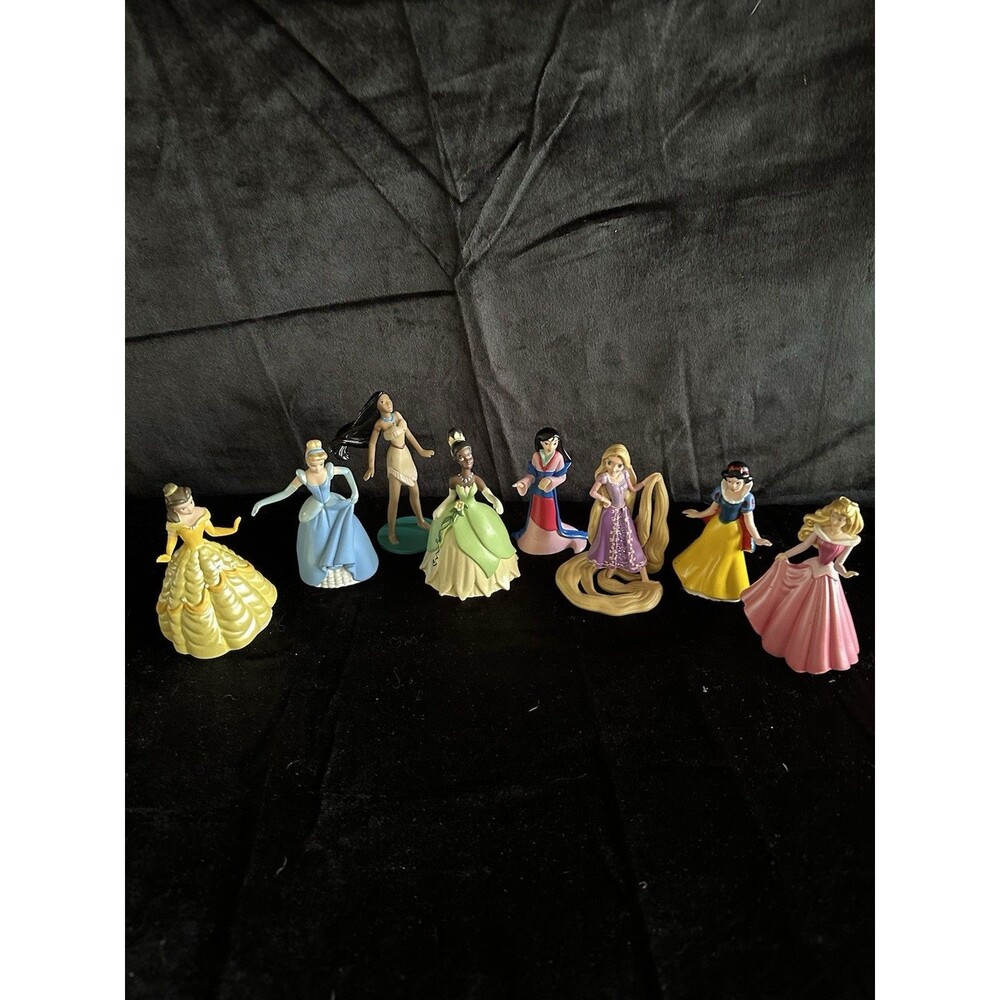 Disney 8 Piece Princess PVC Figurine Playset
